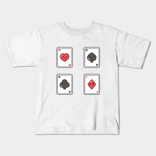 Set Card Game Character Kids T-Shirt